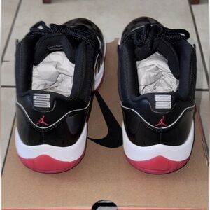 Jordan Air 11 Retro Low Black and Red